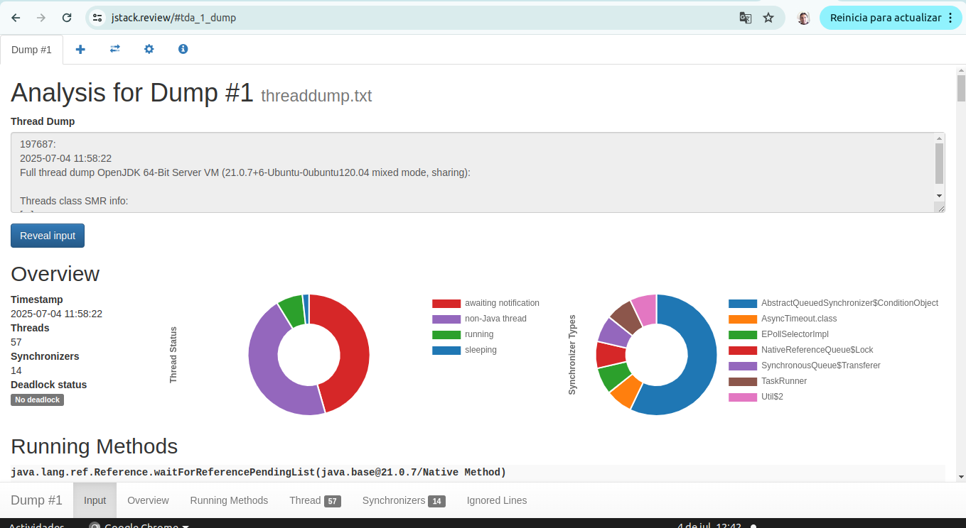 Java Diagnostics - deadveloper.com